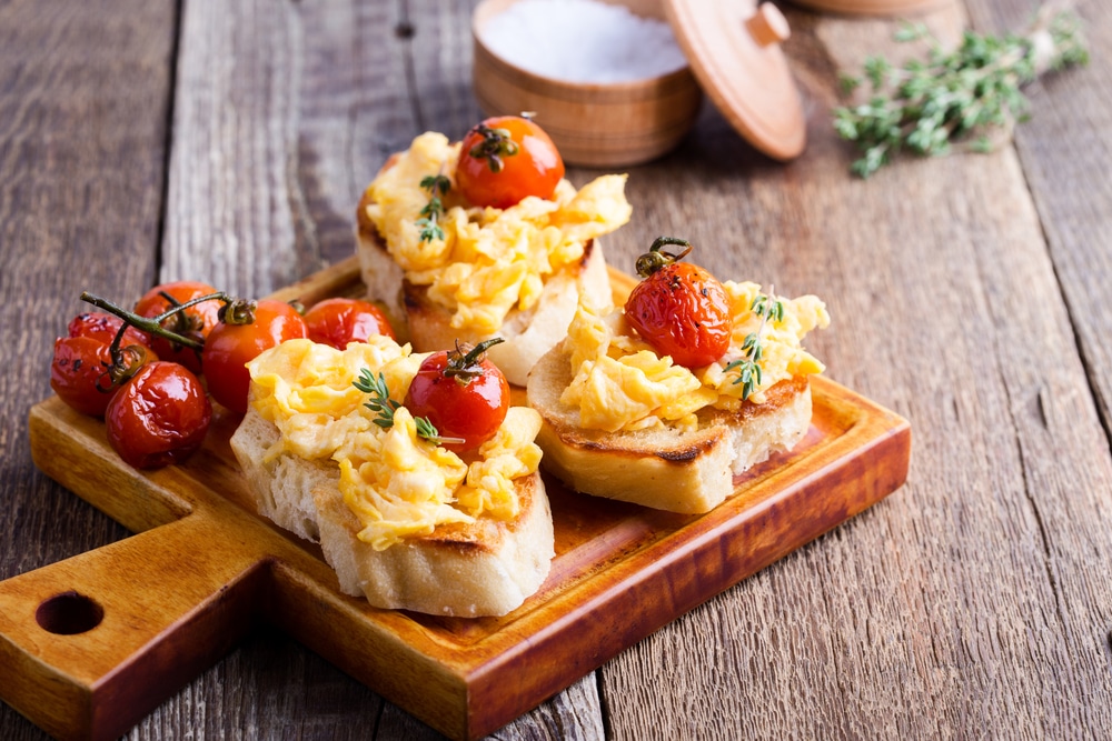 Breakfast Bruschetta