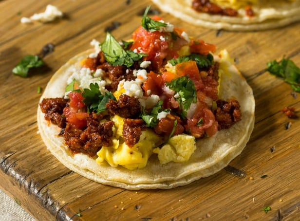 Chorizo and Potato Tacos
