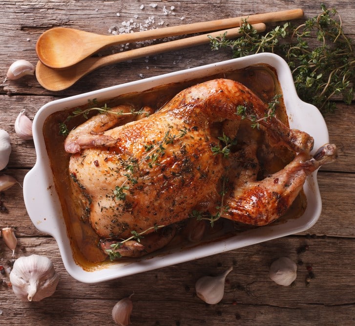 Herb-Roasted Chicken with Garlic