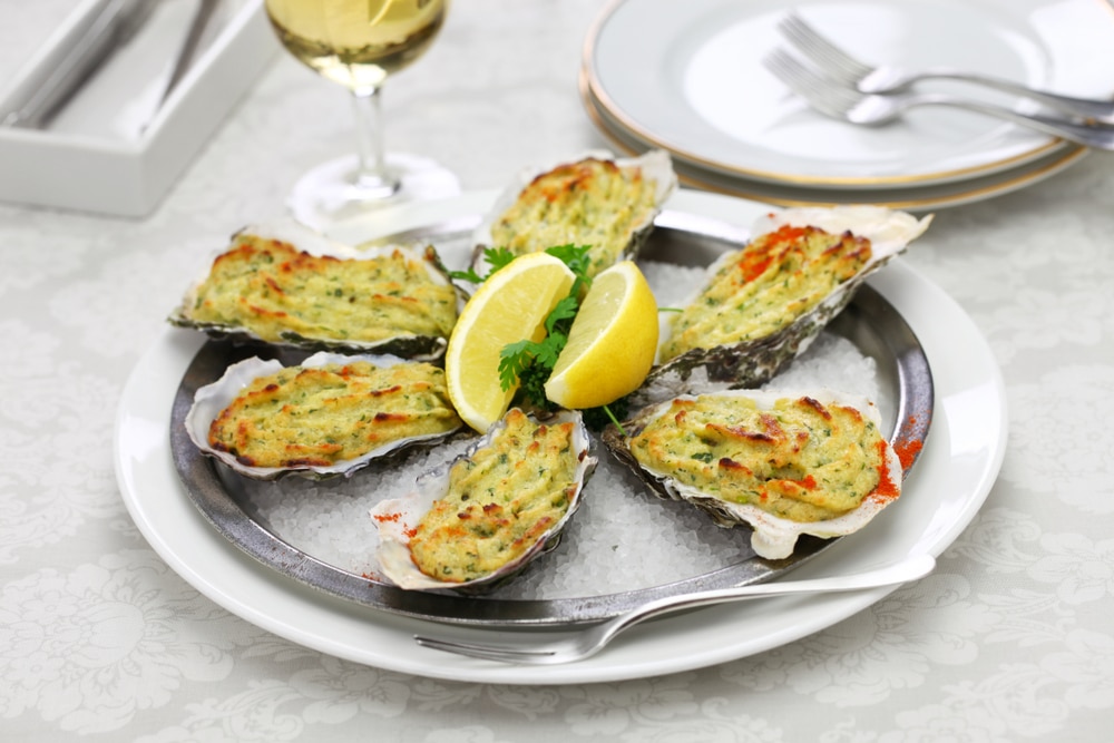Oysters Rockefeller
