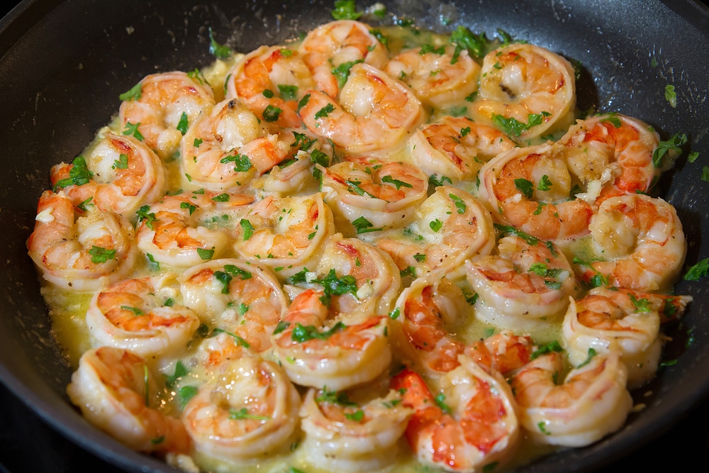 Sautéed Garlic Butter Shrimp