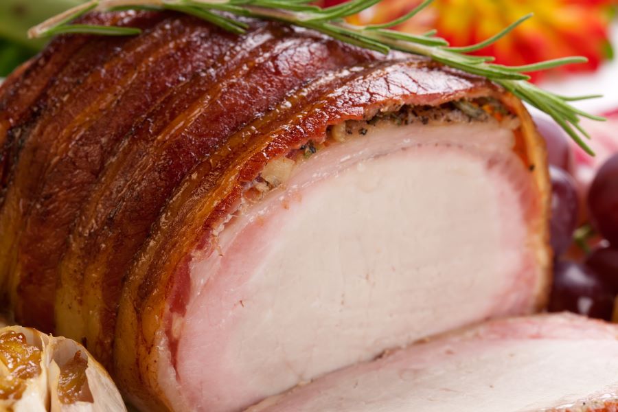 Bacon Wrapped Pork Tenderloin