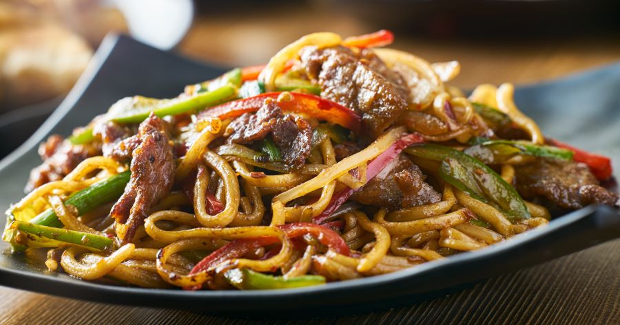 Beef Lo Mein Noodles