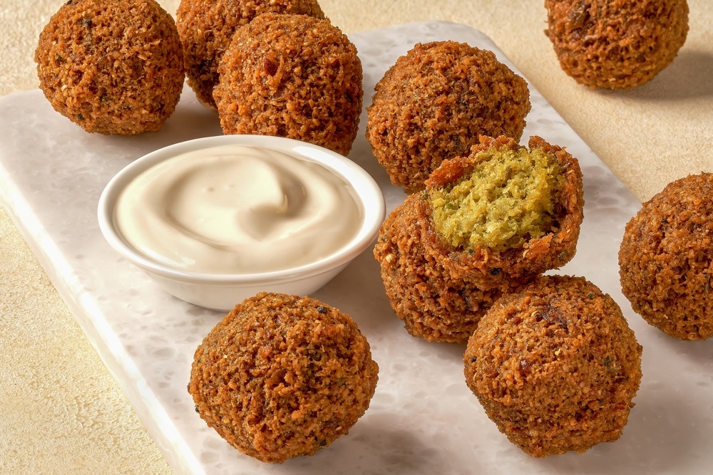 Falafels With Tahini Sauce