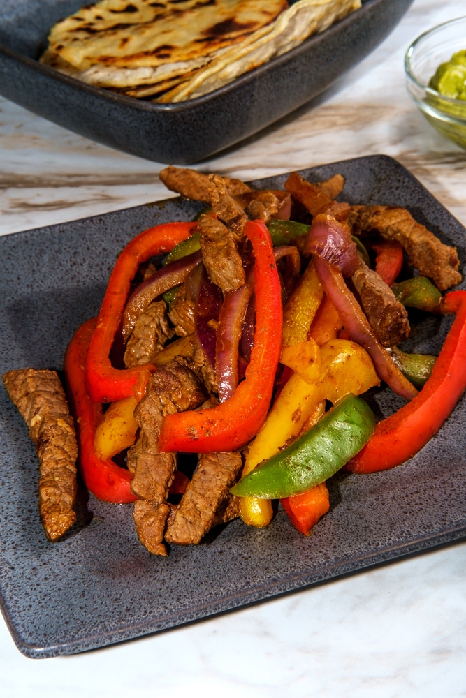 Skirt Steak Fajitas