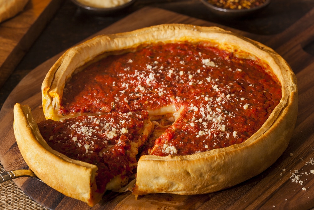 Chicago Deep Dish Pizza