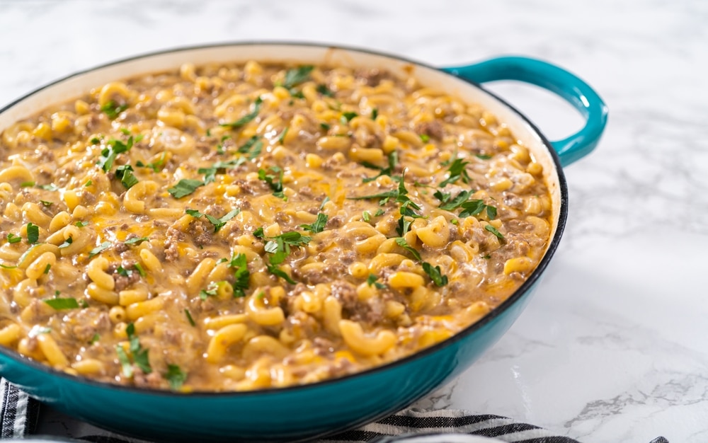 Slow Cooker Hamburger Helper