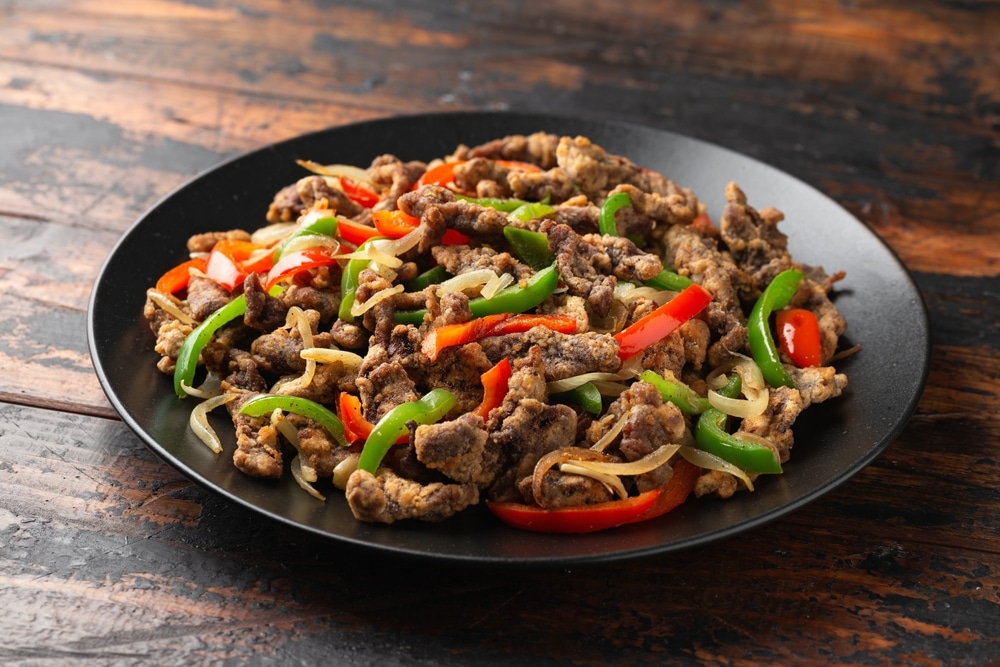 Slow Cooker Pepper Steak