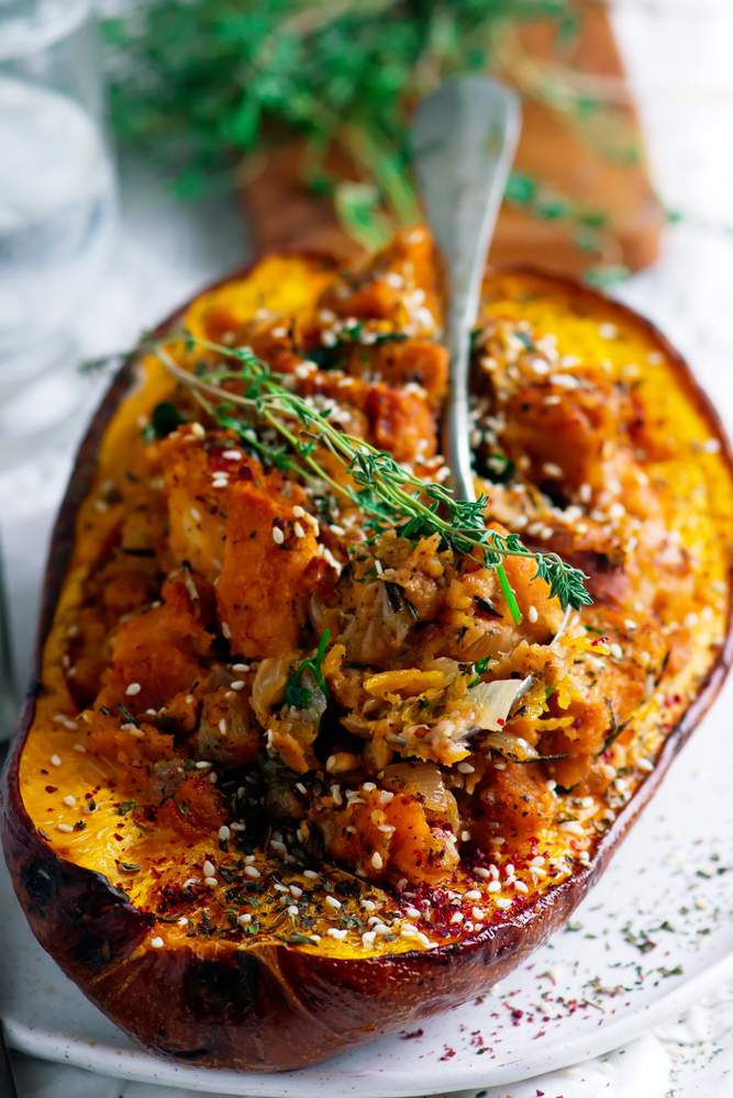 Stuffed Butternut Squash