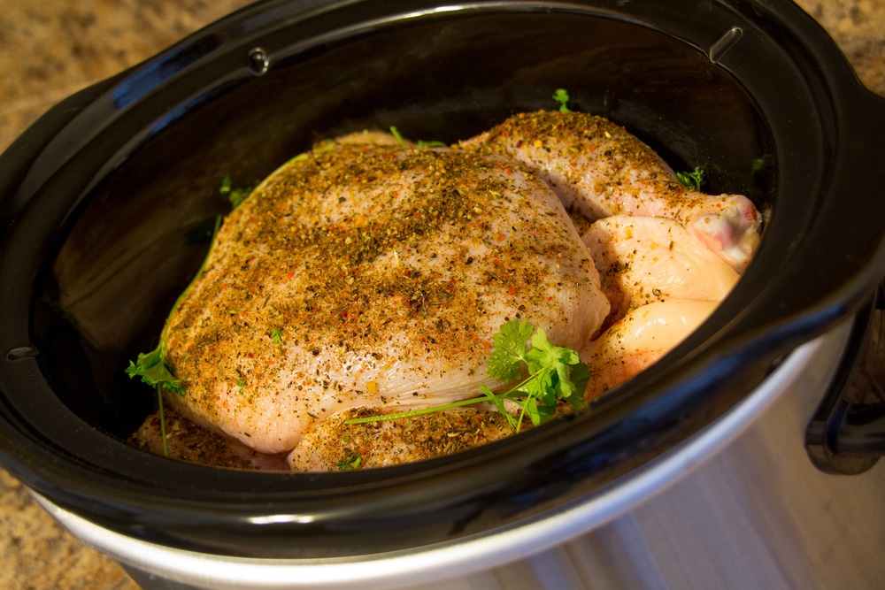 Slow Cooker Whole Chicken