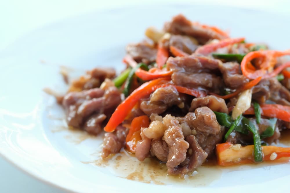 Beef in Oyster Sauce