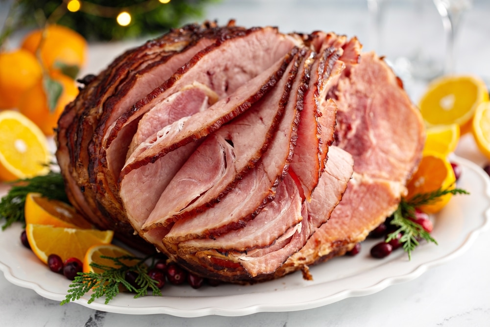 Slow Cooker Brown Sugar Glazed Ham