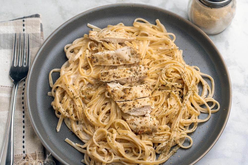 Slow Cooker Chicken Alfredo
