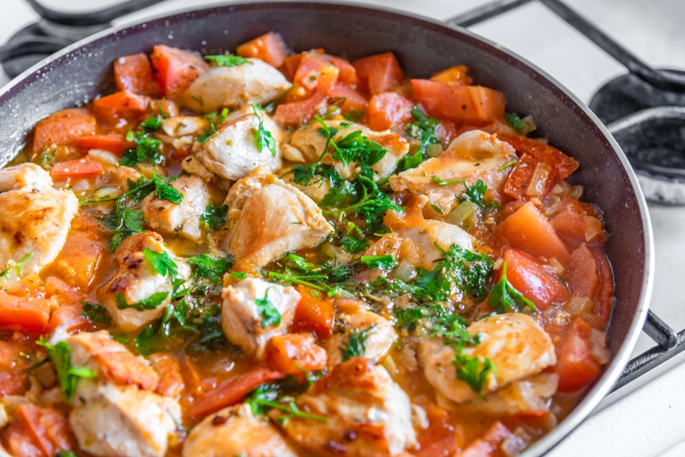 Slow Cooker Chicken Cacciatore