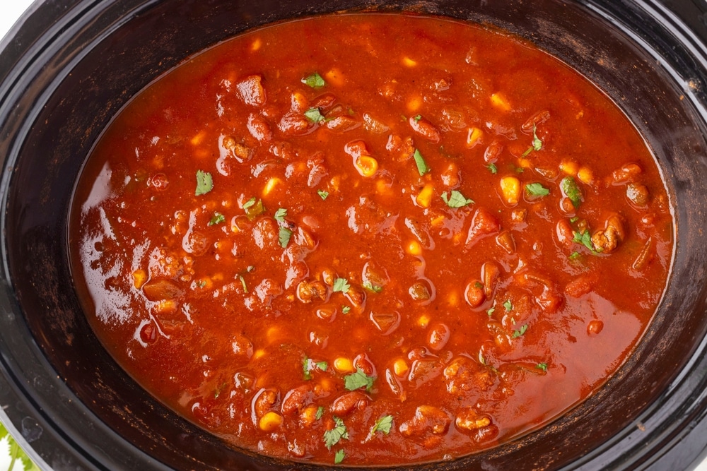 Slow Cooker Turkey Chili