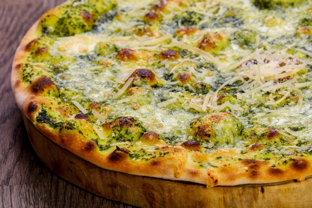 Basil Pesto Pizza