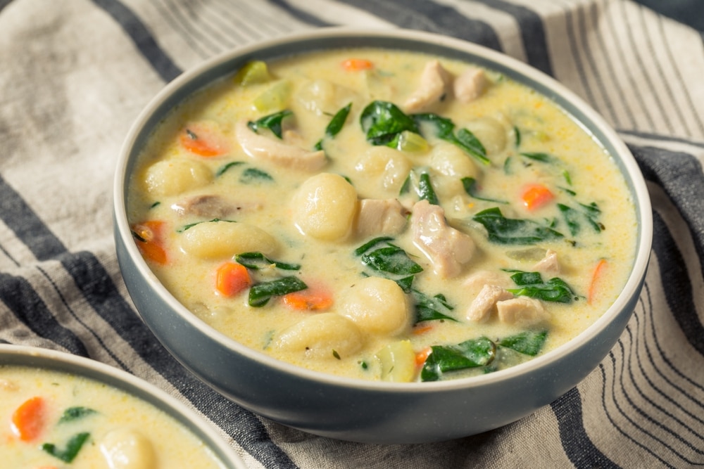 Creamy Chicken Gnocchi Soup
