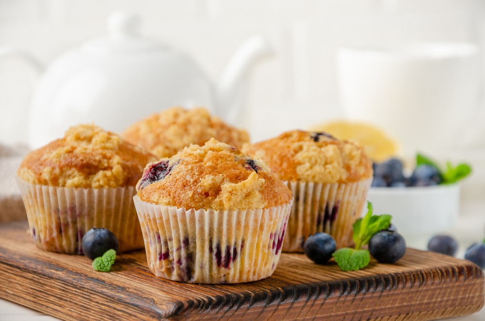 Lemon Blueberry Muffins