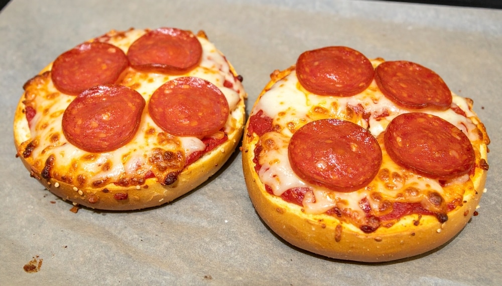 Pizza Bagels