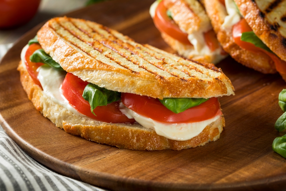 Caprese Panini Sandwich