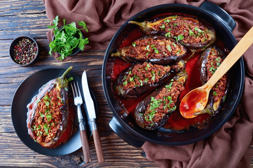 Karniyarik – Stuffed Eggplants